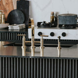 Manhattan Bridge Kitchen Faucet with Side Sprayer