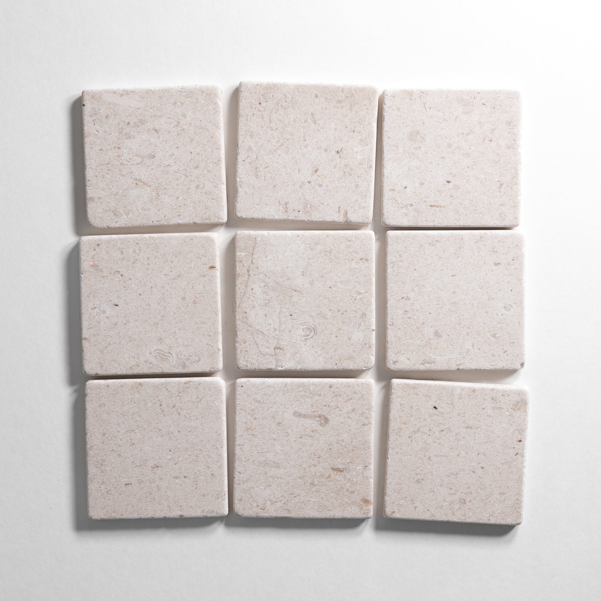 Sierra Limestone 4"x4" Tile by Castelli Marble