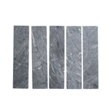 Riviera Gray 3"x12" Tile by Castelli Marble