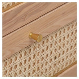 Carmen Cane 6-Drawer Dresser