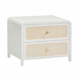 Patty Rattan 2-Drawer Nightstand