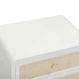 Patty Rattan 2-Drawer Nightstand