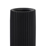 Jenna Black Concrete Table Vase