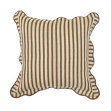 Striped 20" Linen Throw Pillow