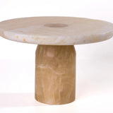 Yellow Onyx Marble Cakestand