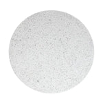 top of round terrazzo table