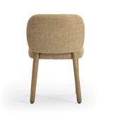 Foxy Textured Fabric Dining Chair