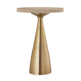 Celeste Ribbed Side Table