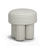 Masha Striped Performance Accent Stool