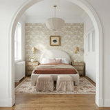 Gertrude Skirted Ottoman