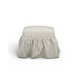 Gertrude Skirted Ottoman