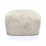 Britt Shearling Ottoman