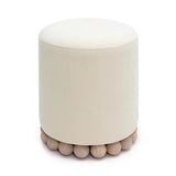 Dex Cream Ottoman