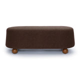 Jaine Boucle Large Ottoman