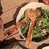 Tawney Tortoiseshell Salad Server Set