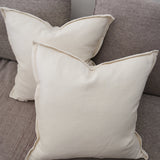 Callie Pillow - Ivory - Set of 2