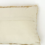Floral Block Print Lumbar Pillow - 14"x20"
