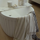 Blossom Scallop Container - White