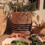 Jillian Striped Basket - 3 Sizes