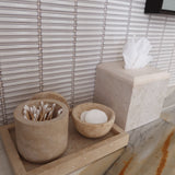 Santana Travertine Canister
