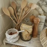 Kodie French Beechwood Cooking Spoons - Set of 5