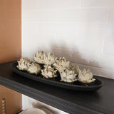 Bodhi Oval Wood Tray