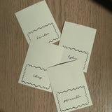 Free Menu + Place Cards - Digital Download