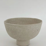 Santa Cruz Paper Mache Pedestal Bowl