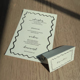 Free Menu + Place Cards - Digital Download