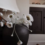 Lulu Poppy Branch - White
