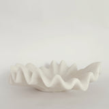 Ruffled Marble Bowl