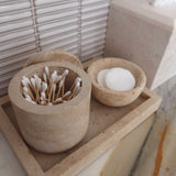 Santana Travertine Bowl