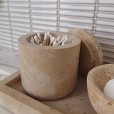 Santana Travertine Canister