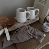 Sonnet Stoneware Coffee Mug - Matte White/ Glossy White - Set of 4