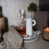 Kaylee Twisted Handle Mini Pitcher Vase