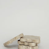 Scalloped Coasters - Set of 4