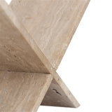 Aaron Travertine Bookbed - Natural