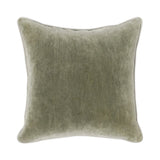 Heirloom Velvet Pillow - Olive - 22"x22" - Set of 2