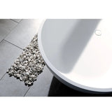 Arcticstone 70" Oval Freestanding Tub