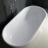 Arcticstone 70" Oval Freestanding Tub