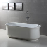 Aqua Eden 66" Oval Freestanding Tub