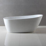 Aqua Eden 68" Oval Freestanding Tub