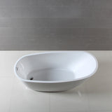 Aqua Eden 68" Oval Freestanding Tub