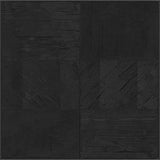 Black Strie Grid Wall Art
