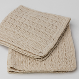 Tate Crochet Dish Towel - Set of 2 - Natural