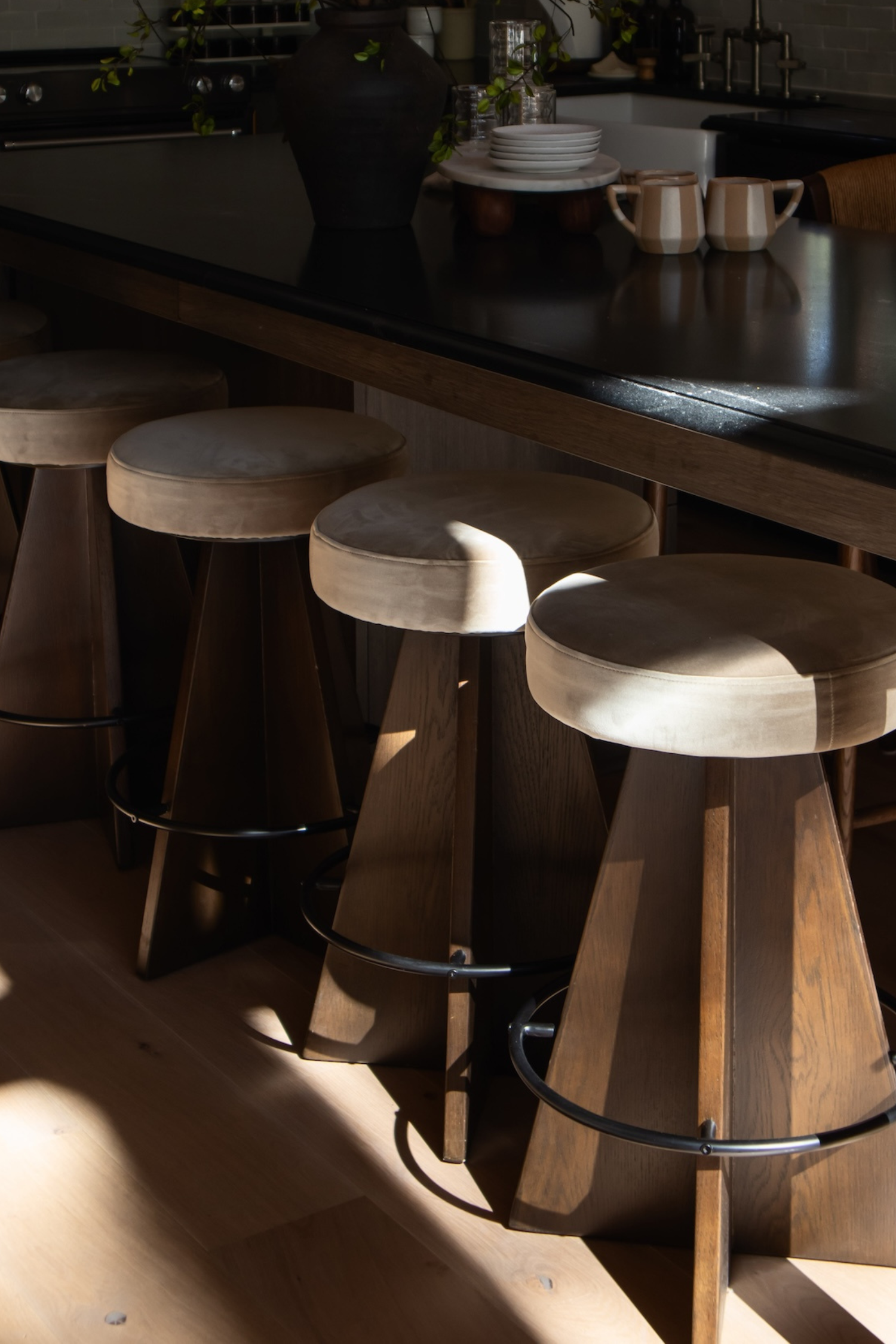 Damon Swivel Bar + Counter Stool
