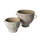 Deya Rustic Brown Ceramic Vase - 2 Sizes