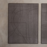 Movement in Taupe I Wall Art - Buff