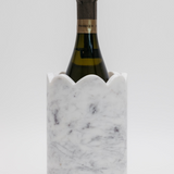 Scalloped Marble Bottle Chiller