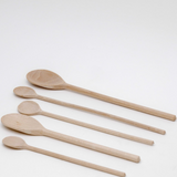 Kodie French Beechwood Cooking Spoons - Set of 5